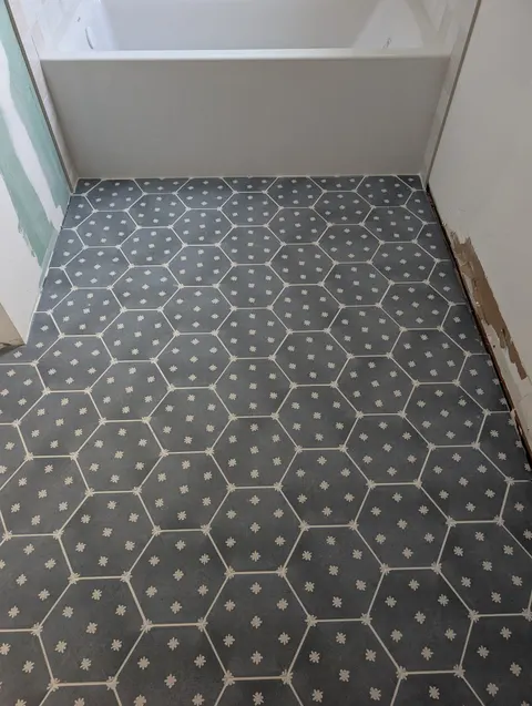 Tile & Stone flooring installed by Miller's Wholesale Flooring in East Tennessee