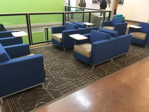 Commercial flooring installed by Miller's Wholesale Flooring in East Tennessee