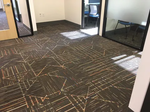 Commercial flooring installed by Miller's Wholesale Flooring in East Tennessee