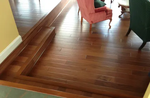 Hardwood flooring installed by Miller's Wholesale Flooring in East Tennessee