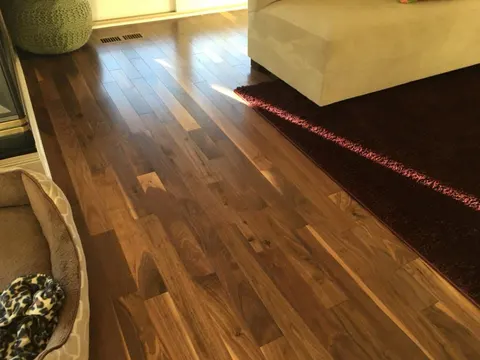 Hardwood flooring installed by Miller's Wholesale Flooring in East Tennessee