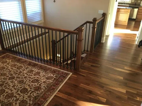 Hardwood flooring installed by Miller's Wholesale Flooring in East Tennessee