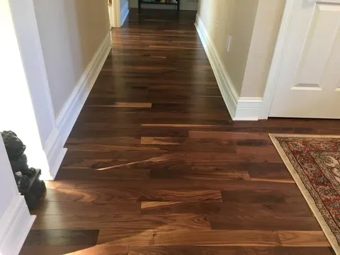 Hardwood flooring installed by Miller's Wholesale Flooring in East Tennessee