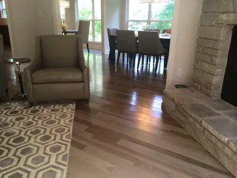 Hardwood flooring installed by Miller's Wholesale Flooring in East Tennessee