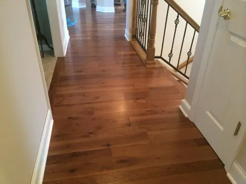 Hardwood flooring installed by Miller's Wholesale Flooring in East Tennessee