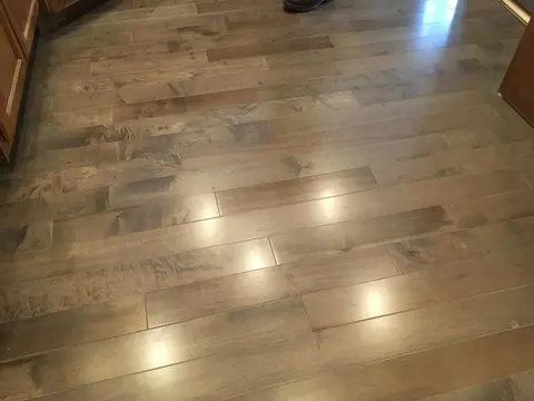 Hardwood flooring installed by Miller's Wholesale Flooring in East Tennessee