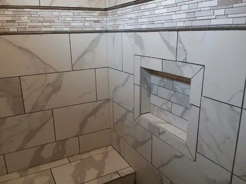 Tile & Stone flooring installed by Miller's Wholesale Flooring in East Tennessee