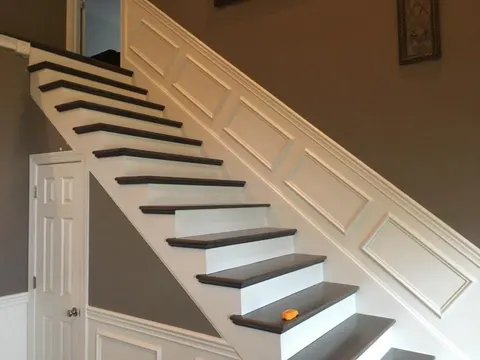 Hardwood flooring installed by Miller's Wholesale Flooring in East Tennessee
