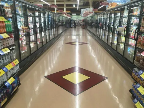 Commercial flooring installed by Miller's Wholesale Flooring in East Tennessee
