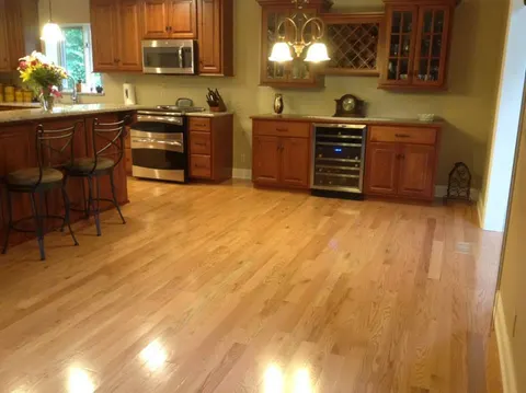 Hardwood flooring installed by Miller's Wholesale Flooring in East Tennessee